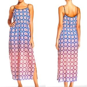 Vince Camuto Valencia Tile Maxi Dress